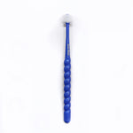 Brosse à dents 360° Dandelion adulte, détail de la tête et des fibres