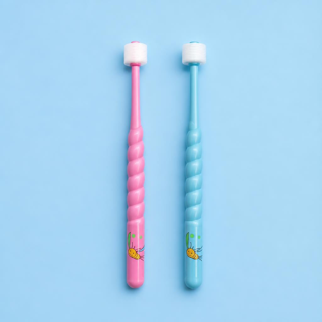 Deux brosses à dents enfant Dandelion — Pack Enfants