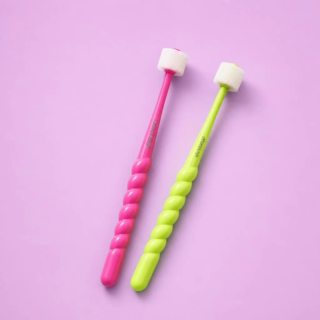 Deux brosses à dents adulte Dandelion du Pack Parents